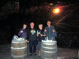 Weinverkostung im Magura-Weingut bei Rabisha.